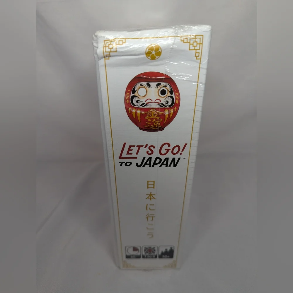 Alderac Entertainment Group Let's Go! To Japan Game - Heavily Damaged Box
